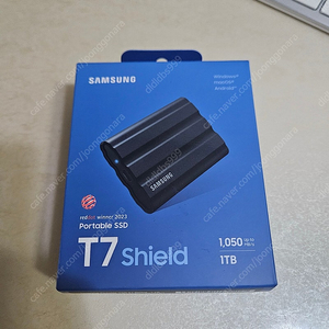 (미개봉) 삼성 외장ssd t7 Shield 1TB