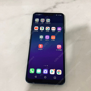 LG G7플러스 블루 128용량 무잔상매우깨끗한기기 6만5천원 판매합니다!