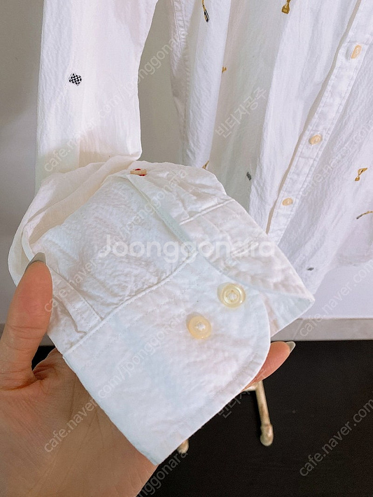 (정품)타미힐피거코튼카라긴팔남방(남성용100)--2