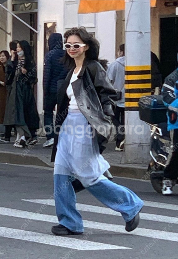 파르벵 더블 레이어드 스커트 M--0
