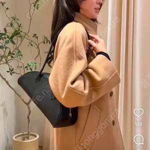 포유어아이즈온리 fyeo Vale Leather Bowling bag