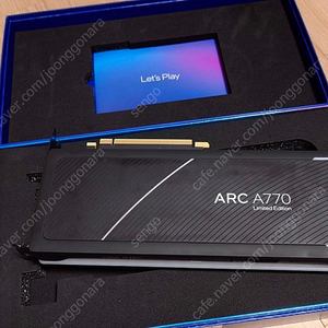 인텔 arc a770 리미티드 그래픽카드 판매