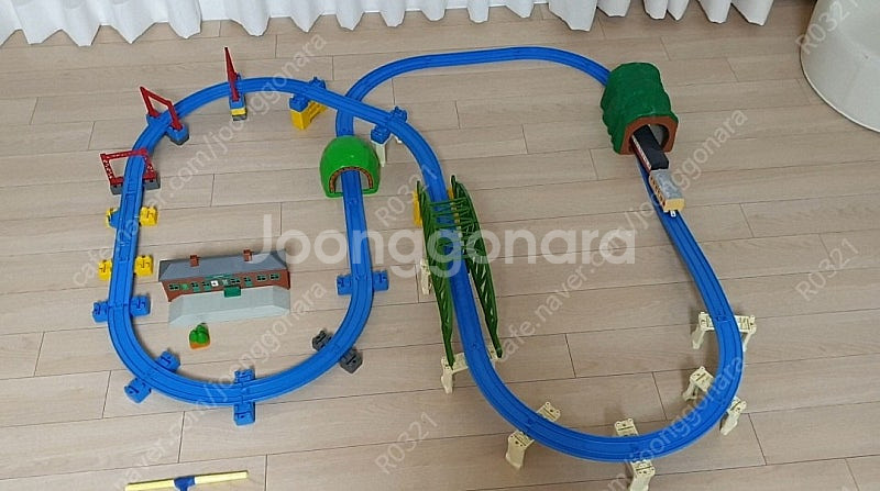 토마스&띠띠뽀 기차 세트 (레일 등 포함 일괄)--5