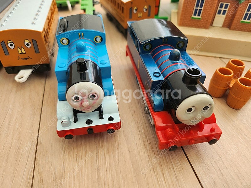 토마스&띠띠뽀 기차 세트 (레일 등 포함 일괄)--6