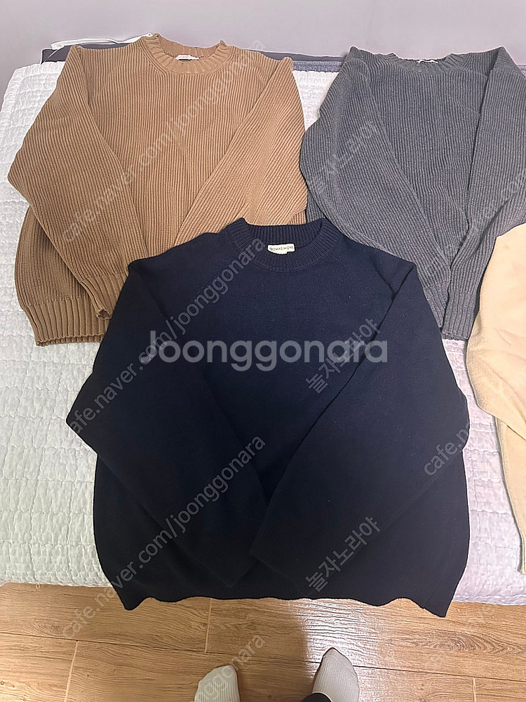 겨울니트 한꺼번에 저렴하게 팔아요!!!!! 토마스모어 ...--4