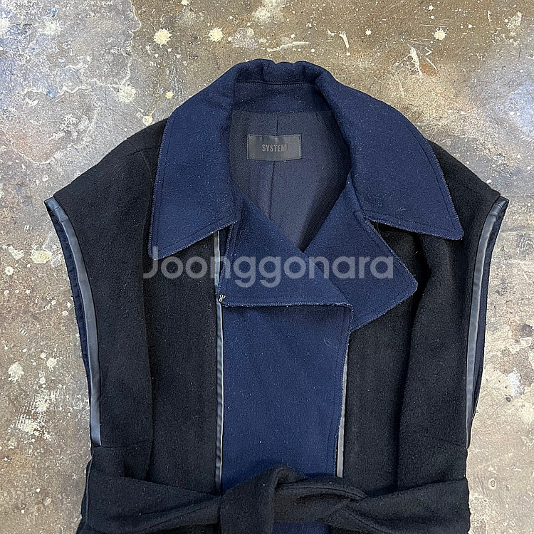 F) 한섬 시스템 울 코트 울 코트 베스트 타임 마인 sjsj--1