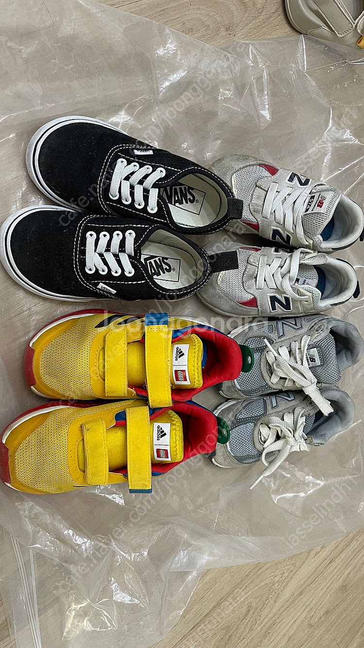 유아 신발 뉴발란스 아디다스 반스 일괄 150--0
