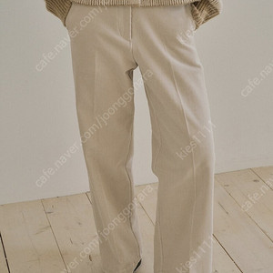 (미착용) LEMME 레미 FLAP CORDUROY PANTS 코듀로이 팬츠 (CREAM) M사이즈