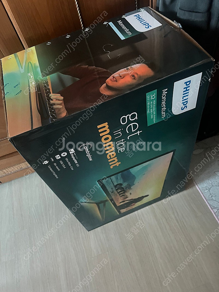 필립스 32인치 4k 60hz 모니터 326m--0