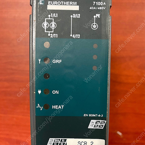 EUROTHERM 유로썸 전기장치 전력제어장치 7100A 40A / 480V