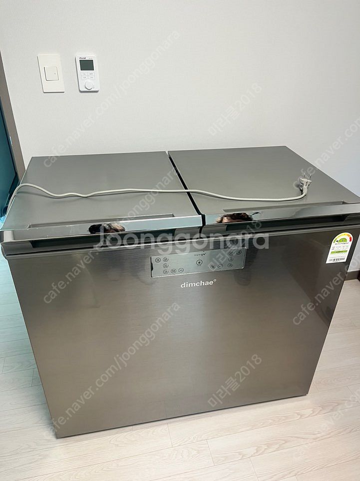 구미\중고김치냉장고 딤채 뚜껑형 김치냉장고 판매합니다.--0