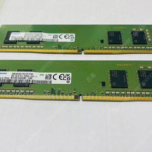 DDR4 8GB 3200 램 2개 팝니다