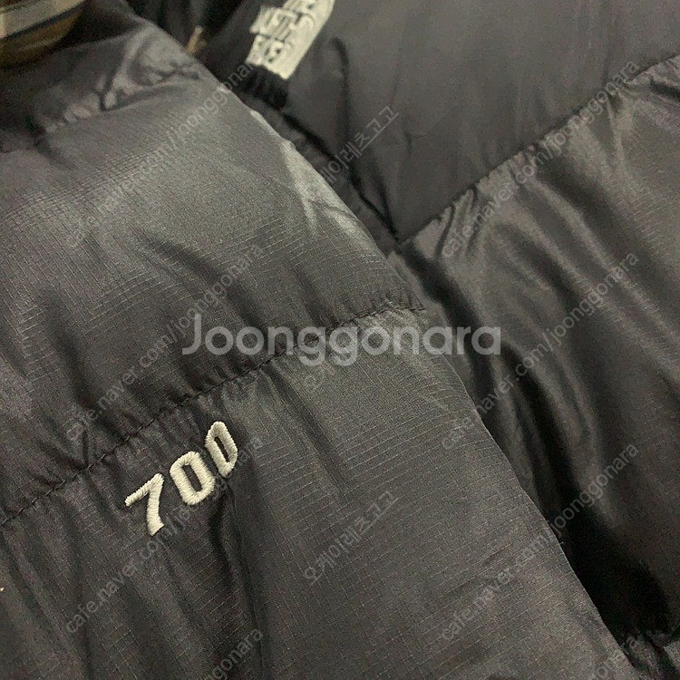 노스페이스 눕시 700필파워 블랙 구스다운 패딩 95 ...--4
