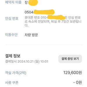 1/27~1/29 제주 오션패밀리호텔 오션뷰 특가 양도