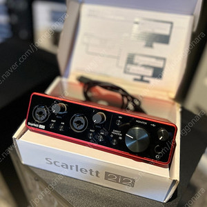 Focusrite Scarlett 2i2 포커스라이트 스칼렛 오인페 3세대