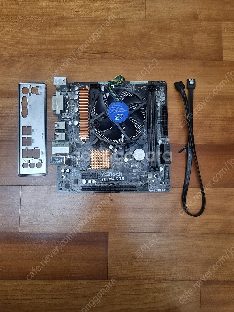 인텔 i5-7500 CPU와 H110M 메인보드--0