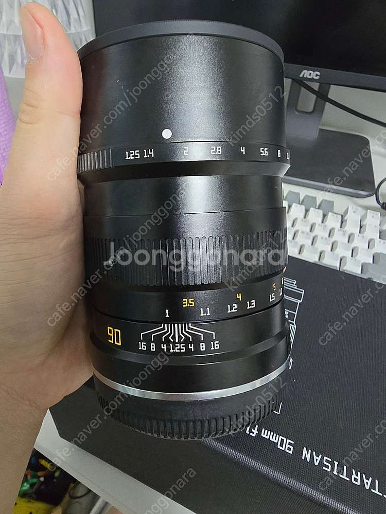 후지 gfx 용 tt아티산 90mm 1.25--0
