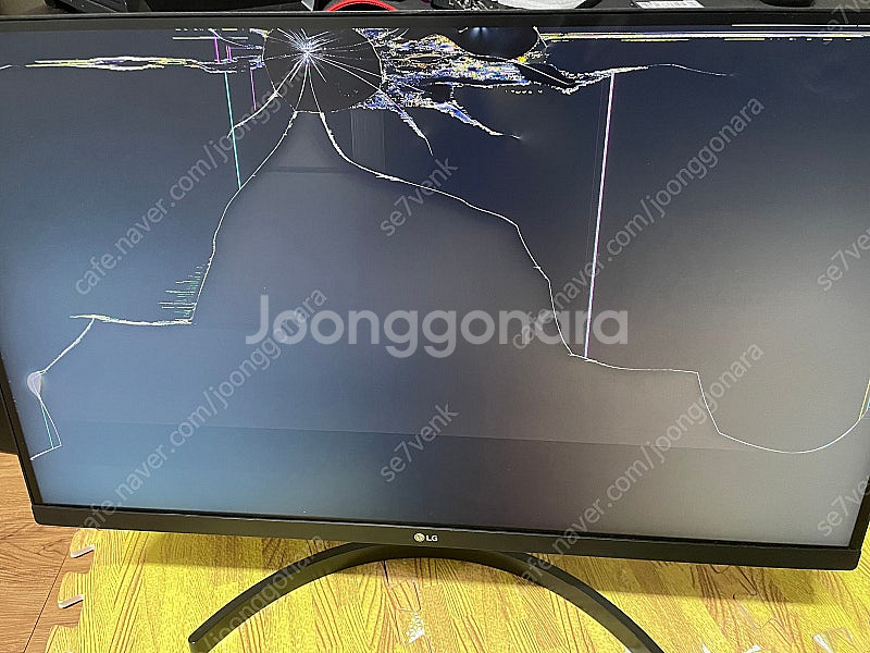 LG전자 27QN600 패널파손 보드판매--0