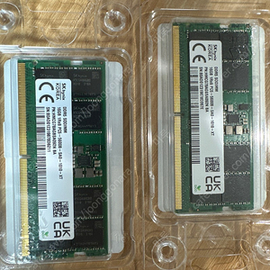 SK하이닉스 노트북용 DDR5 5600 16GB 두개