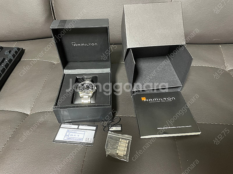 해밀턴 카키 에비에이션 파일럿 H64615135 인터스...--0