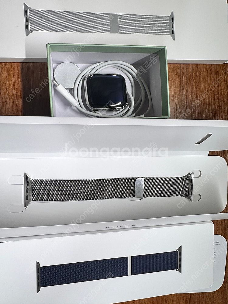 애플워치8 스테인리스 실버 45mm--0