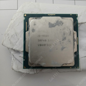 인텔정품 CPU i5 - 9500 , 9600K 싸게 팔아요