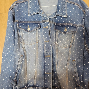 유제니캔디스 어덜트 하트청자켓 ~35000