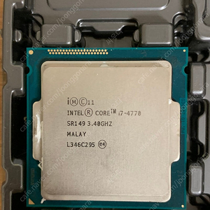 i7 4770 CPU 판매합니다. 택포[3.5만]