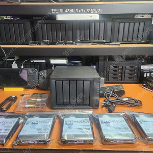 시놀로지DS1019+ 램16G+WD 울트라스타60TB[AS26년5월]+삼성SSD512G