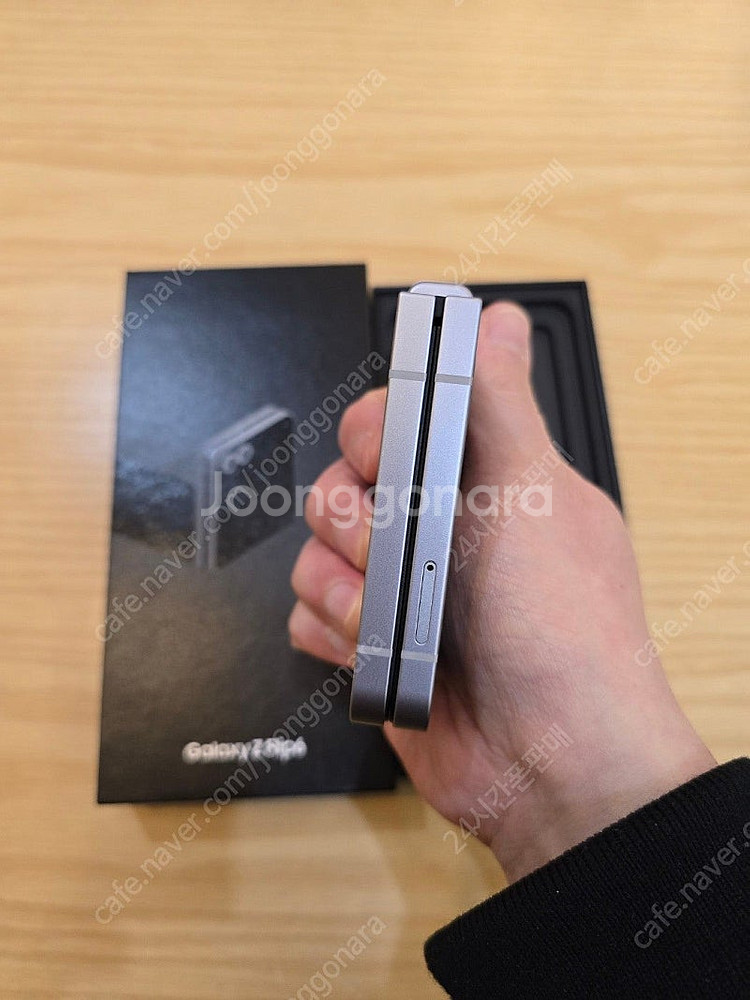 갤럭시z플립6실버쉐도우256gb 단순개봉미사용폰판매합니...--5