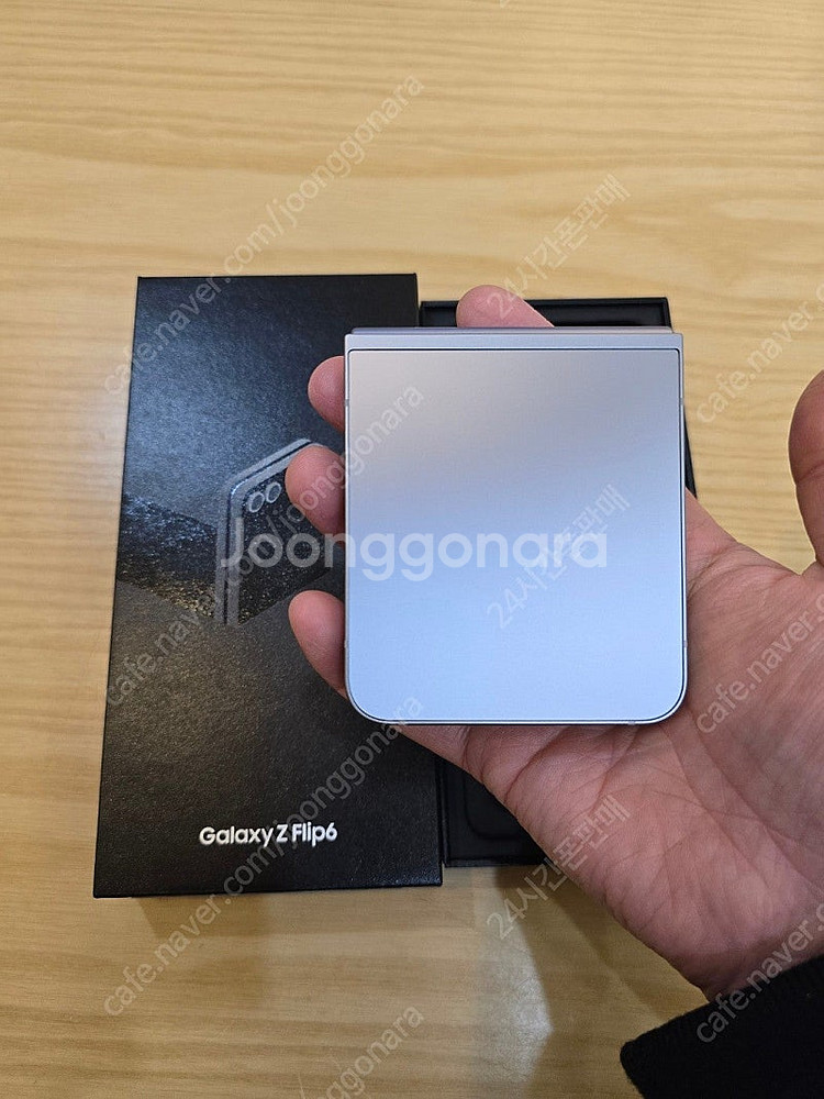 갤럭시z플립6실버쉐도우256gb 단순개봉미사용폰판매합니...--8