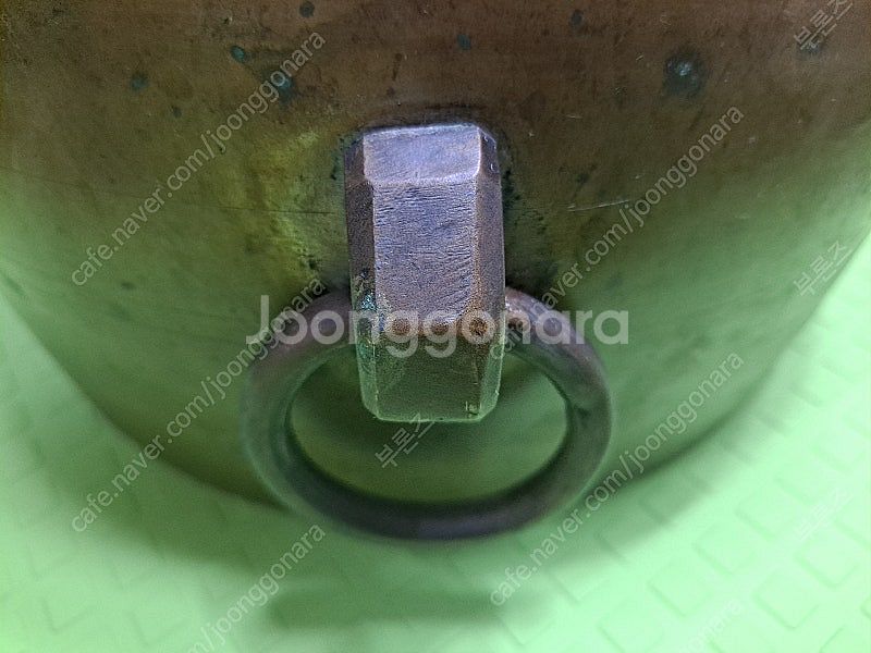 옛날 대형 놋 밥통--3