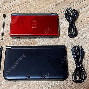 닌텐도 3DS XL 올블랙 게임기 판매합니다(사진유)