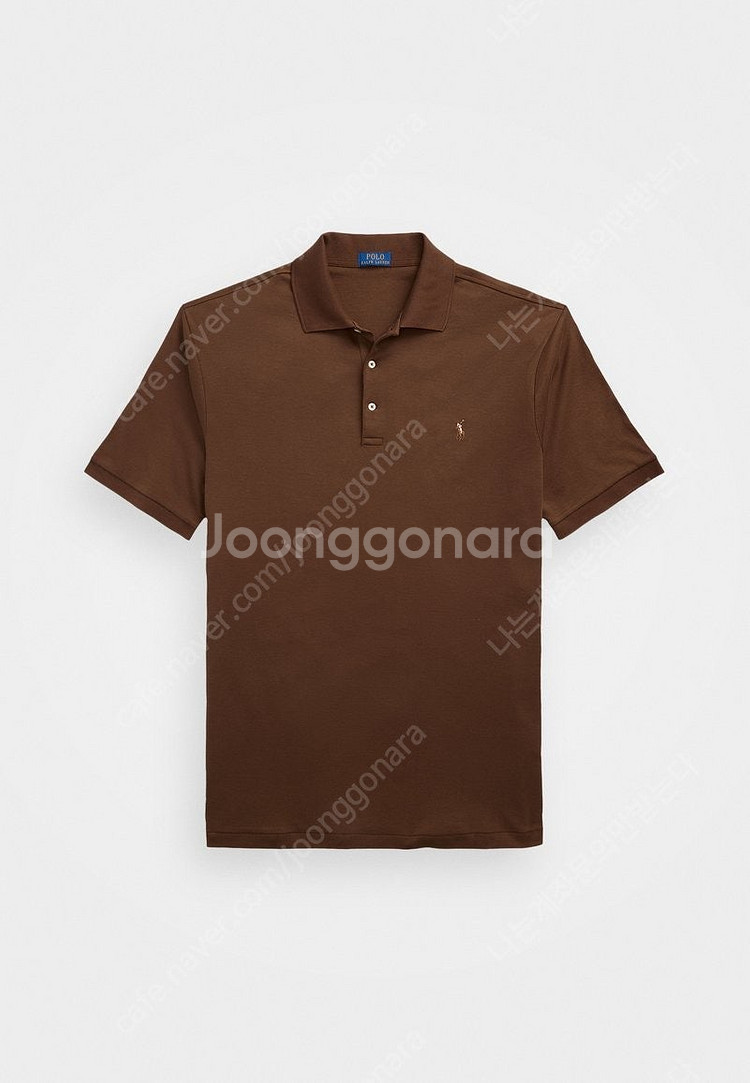 폴로 랄프로렌 백화점판 소프트 터치 코튼 PK 카라티 폴로티 커스텀 슬림핏 L--0