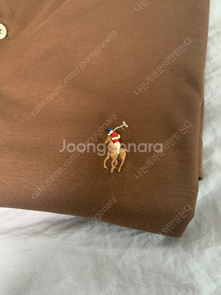 폴로 랄프로렌 백화점판 소프트 터치 코튼 PK 카라티 폴로티 커스텀 슬림핏 L--3