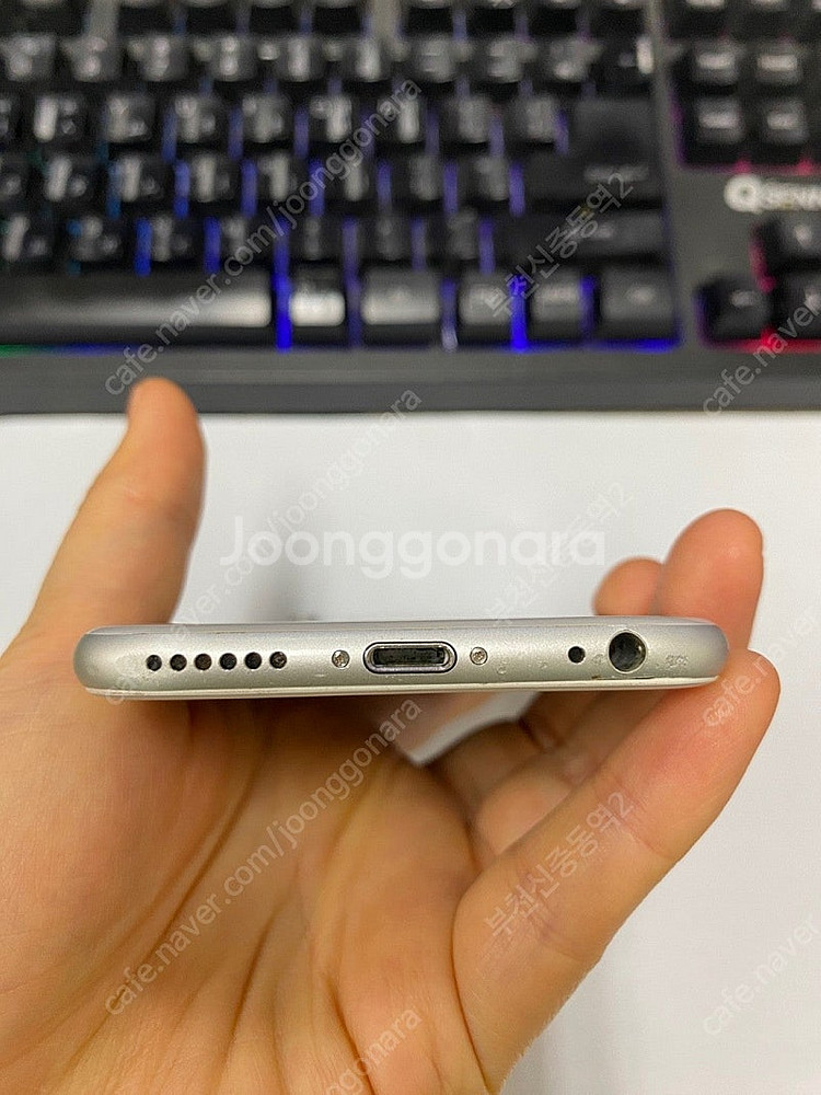 198674 아이폰6 실버 AA급 64GB 배터리성능1...--6