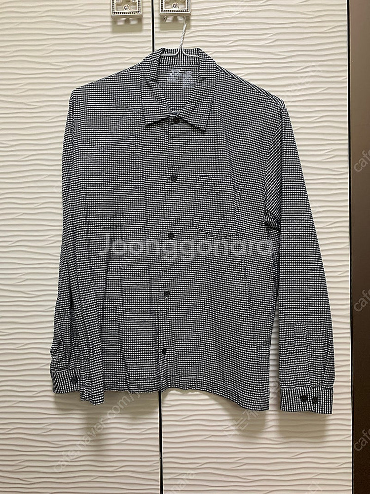 [1회착용] 무인양품 MUJI 플란넬 셔츠 체크 L--1