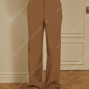 [수선된 M] STU Flared Cotton Pants Camel 스투 플레어 코튼 팬츠 카멜