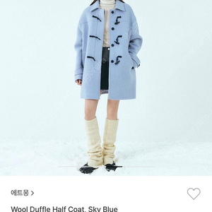 에트몽 코트 (wool duffle half coat)