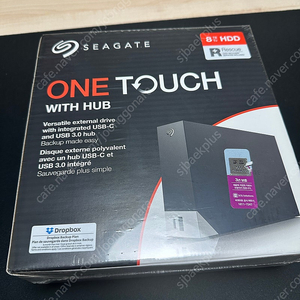 씨게이트 One Touch HUB 외장하드8tb 새제품