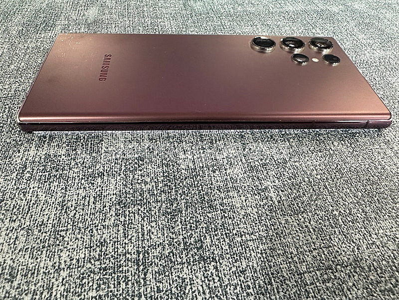 (KT) 갤럭시S22울트라 256G 버건디 파손없는 상...--5