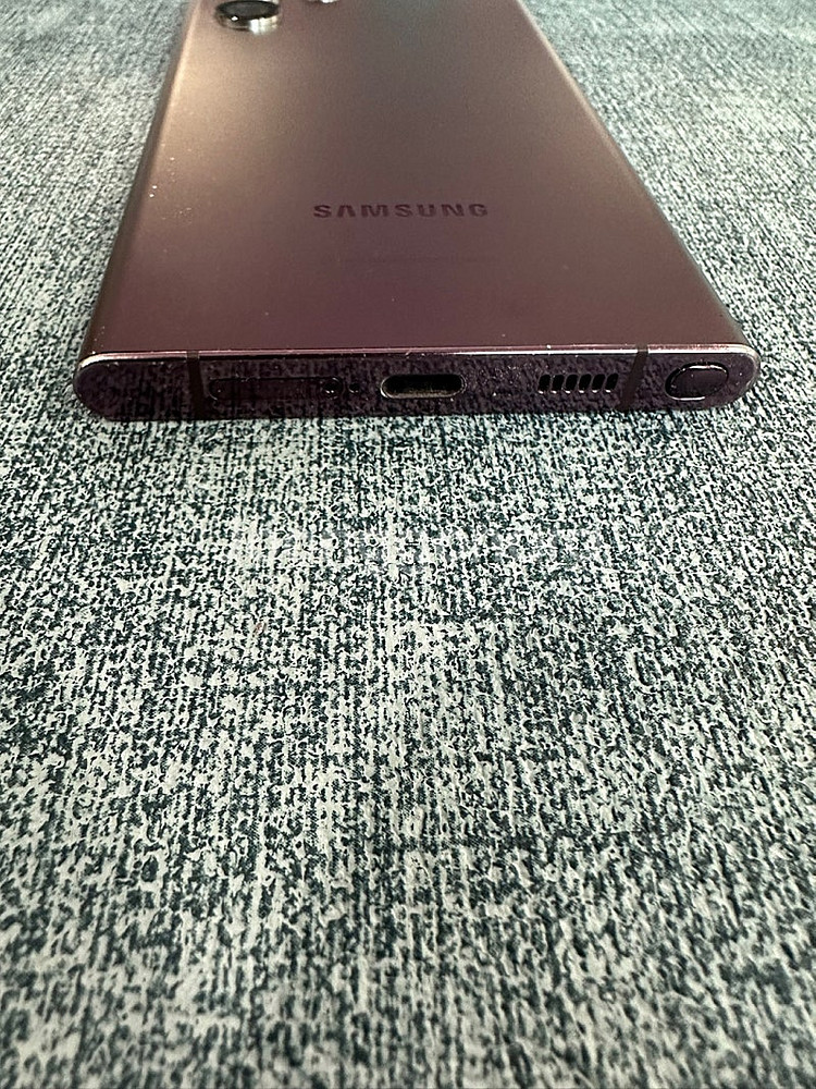(KT) 갤럭시S22울트라 256G 버건디 파손없는 상...--8
