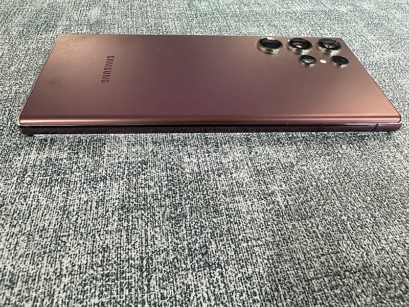 (KT) 갤럭시S22울트라 256G 버건디 파손없는 상...--5