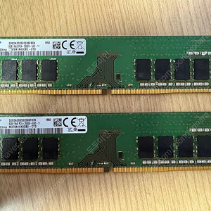 ddr4 2666v 8GB x 2개 팝니다.