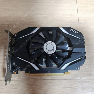 MSI GTX1050 2G 판매합니다.