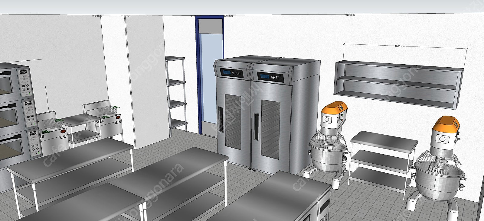 업소용반죽기 호바트, 소프트밀, 스파, 영송 20L/30L/40L 반죽기 거품기 교반기 제과제빵 이미지