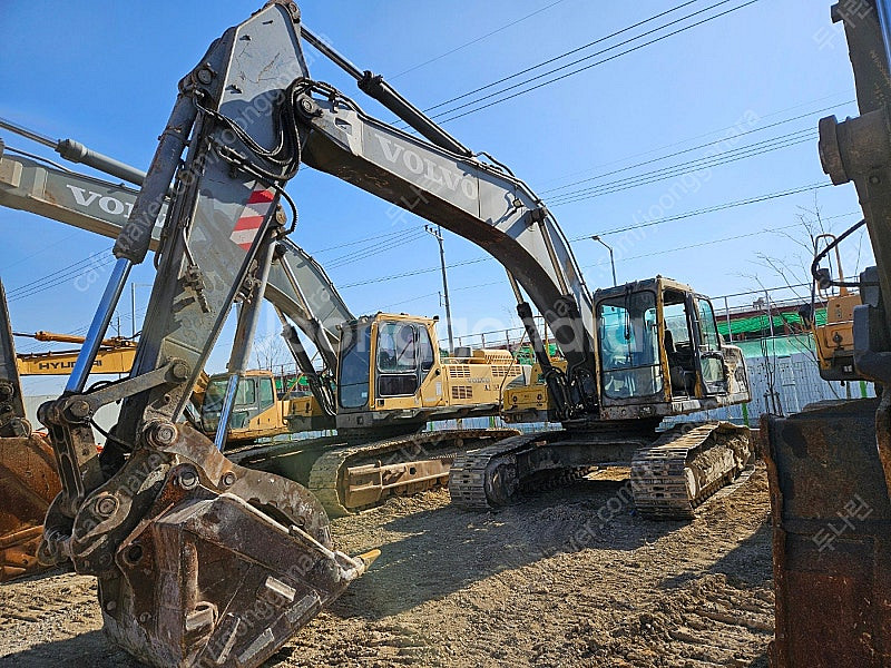 볼보 EC290B 2006년식 코끼리집게 10 궤도형 중고굴삭기--0