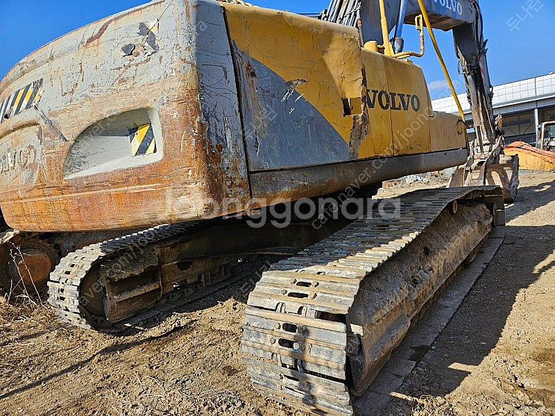볼보 EC290B 2006년식 코끼리집게 10 궤도형 중고굴삭기--2