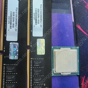 i5 6600 + ddr4 8gb 2장 일괄