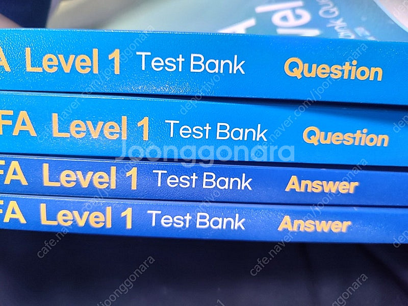 CFA LV1 2025 테스트뱅크 TEST BANK 새...--1